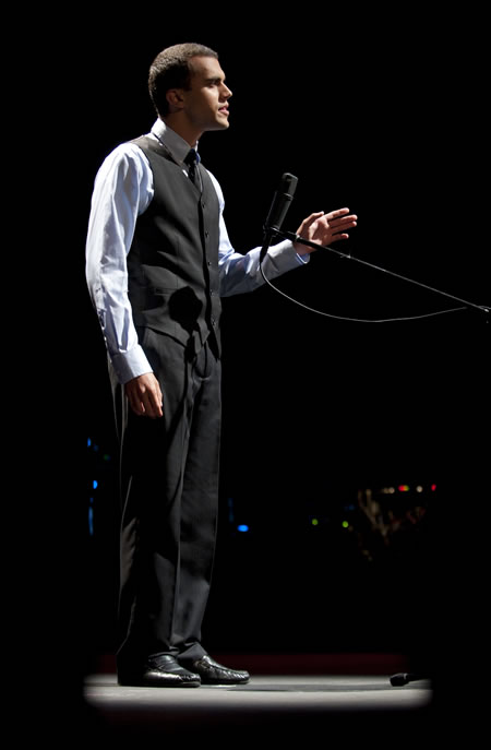 POL National Champ Youssef Biaz reciting at POL 2011