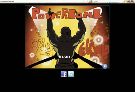 The online game Powerbomb