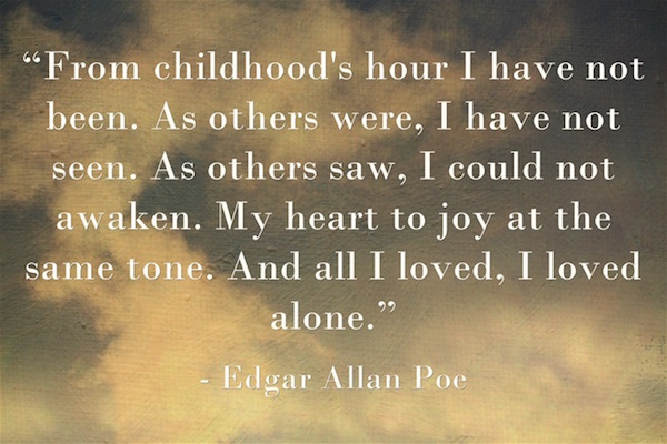 Edgar Allan Poe A Biography In Quotes National Endowment For The Arts