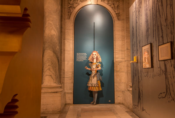 Alice in Wonderland museum display