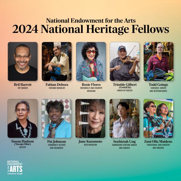 National Endowment for the Arts 2024 National Heritage Fellows