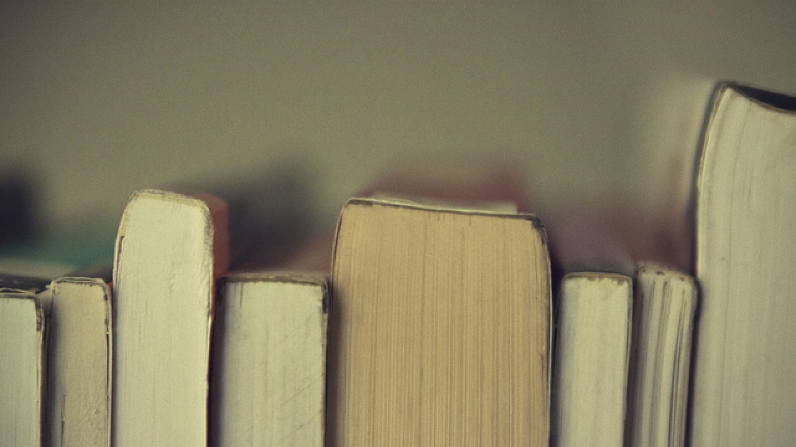 Row of books Row of books