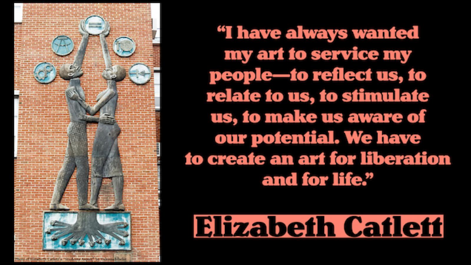 quote by Elizabeth Catlett