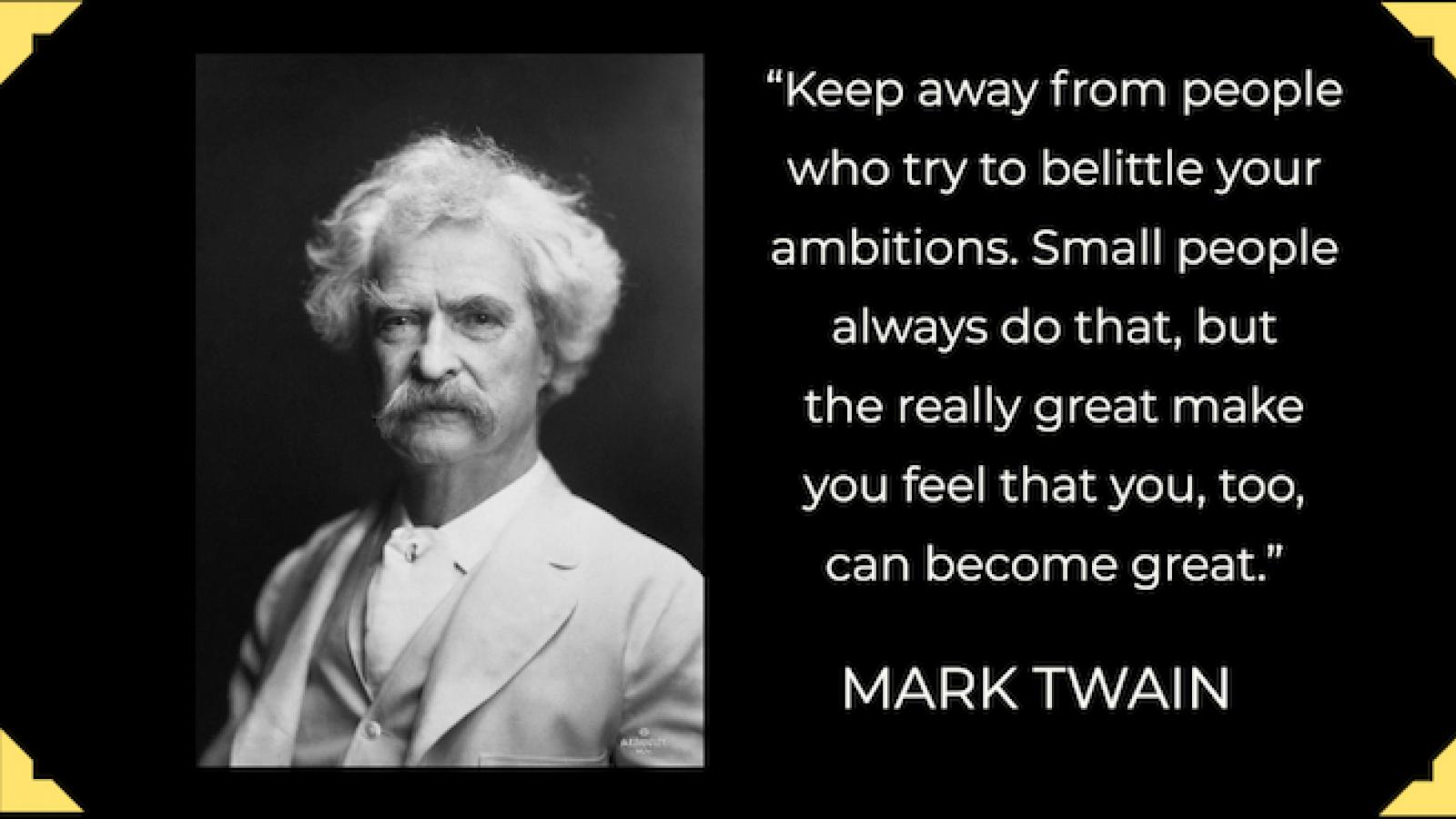 Mark Twain quotations - The Word The