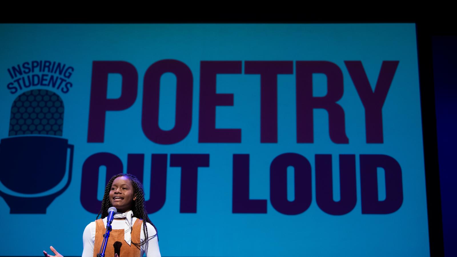 High School Students Nationwide to Compete in Poetry Out Loud National Finals National